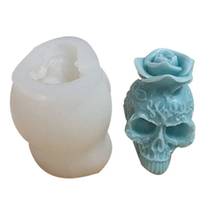 Halloween candle mold,skull silicone mold,rose molds,3D plaster mold,Handmade soap molds,cake mould,home decoration,crown mold,DIY supplies