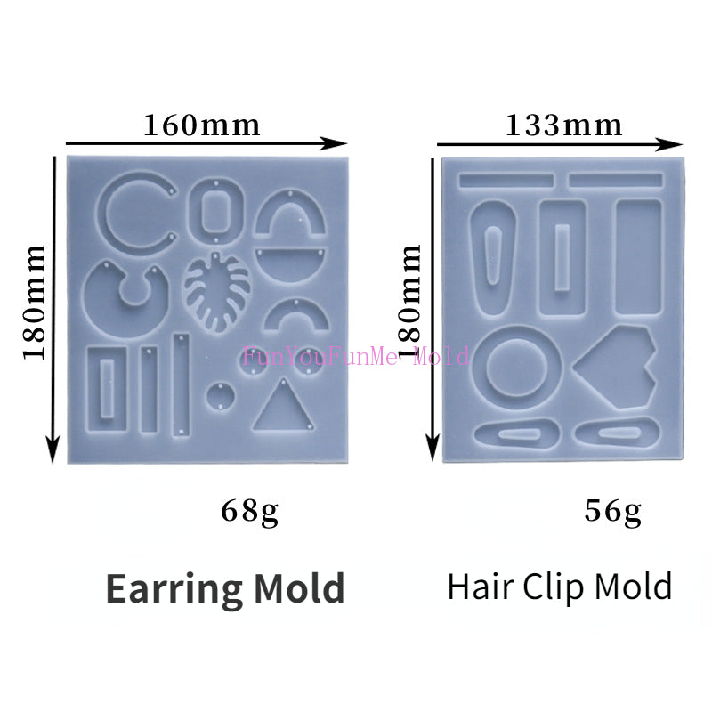 Earring / Hair Clip Mold