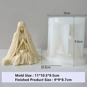 Halloween 3D Silicone Wizard Mold For Handmade,Soy Wax Candle mold, Resin Epoxy mold, holiday gift,kid crafts,DIY supplies,new design molds