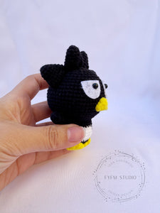 Bad Badtz-Mari Crochet Toy with Milk Yarn/ Handmade Toy Keychain/Sanrio