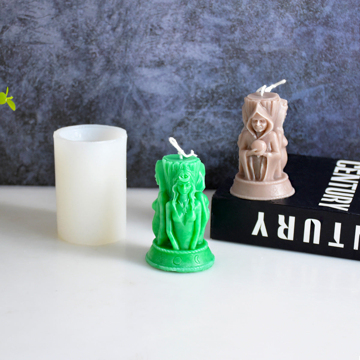 Goddess mold, witch mold, prayer mold, goddess candle mold, gypsum column, diffusion sticker DIY, resin silicone mold, food grade silicone