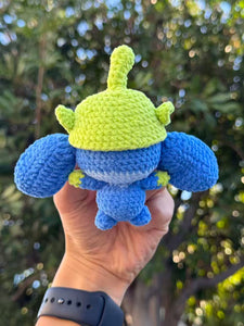 Crochet stitch with hat