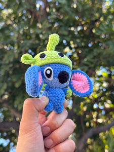 Crochet stitch with hat