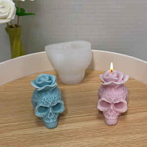 Halloween candle mold,skull silicone mold,rose molds,3D plaster mold,Handmade soap molds,cake mould,home decoration,crown mold,DIY supplies