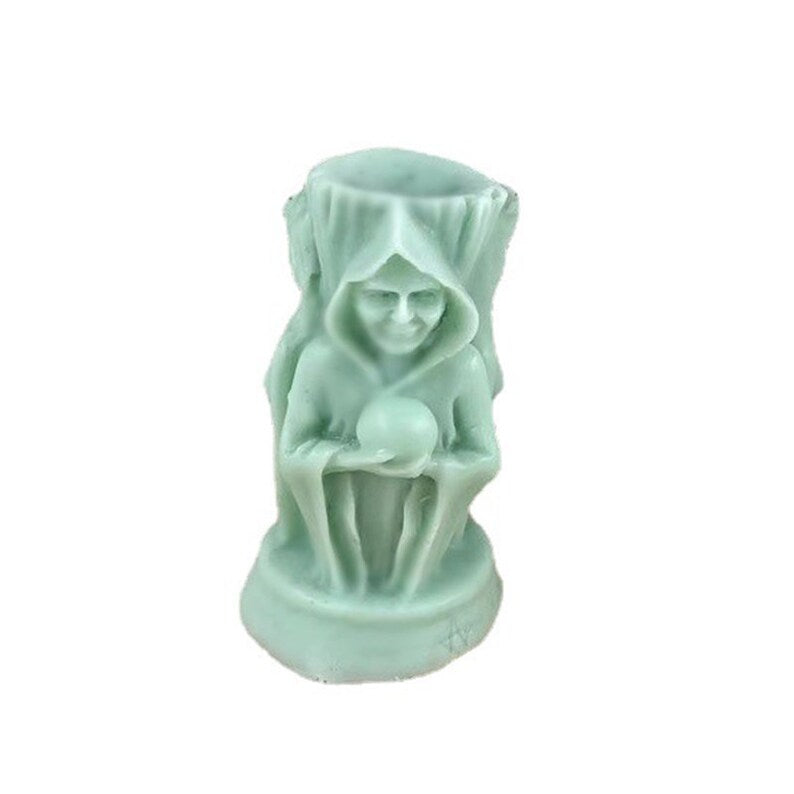 Goddess mold, witch mold, prayer mold, goddess candle mold, gypsum column, diffusion sticker DIY, resin silicone mold, food grade silicone