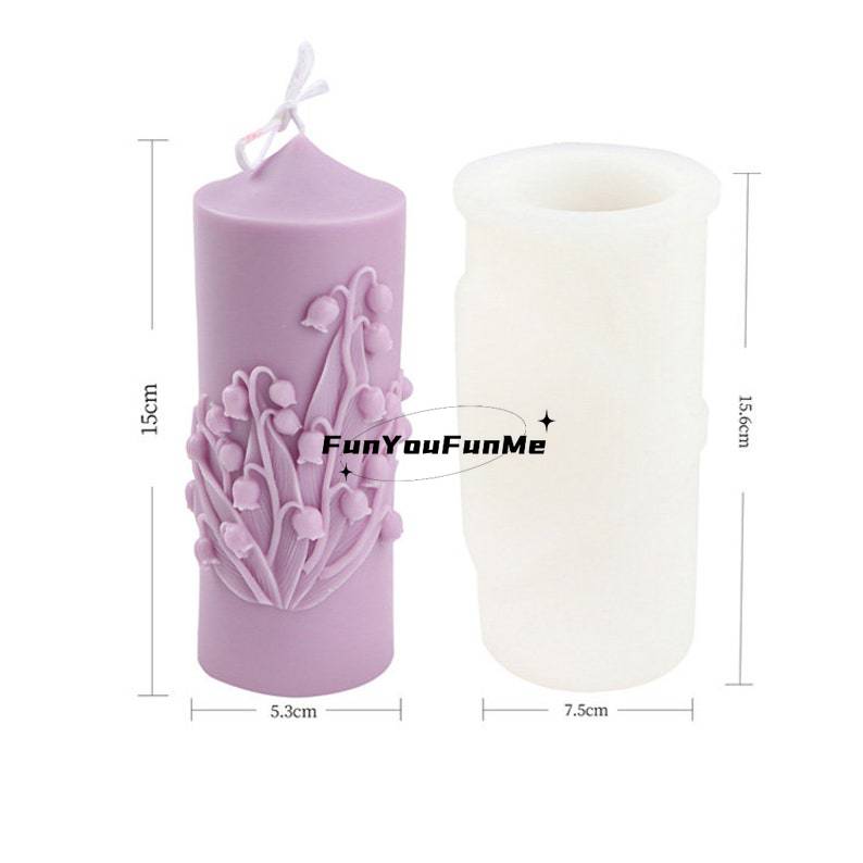 Bell Orchid Candle Mold