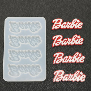 Barbie Letter Mold