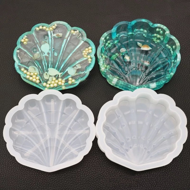 Silicone Jewelry Storage Box Molds Seashell Resin Crafts DIY Epoxy Molds  Home Decoration Gifts – the best products in the Joom Geek online store