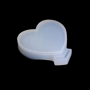 Heart Resin Shaker Mold Silicone  Epoxy Resin Silicone Mold Heart