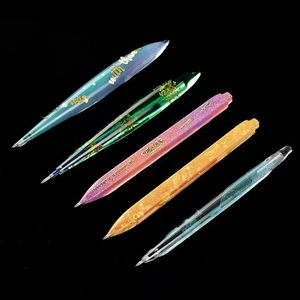Silicone Mold Resin Craft Ballpoint Pen Shape Epoxy Resin Molds