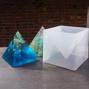 15cm 3D Super Big Pyramid Silicone Mold DIY Handmade