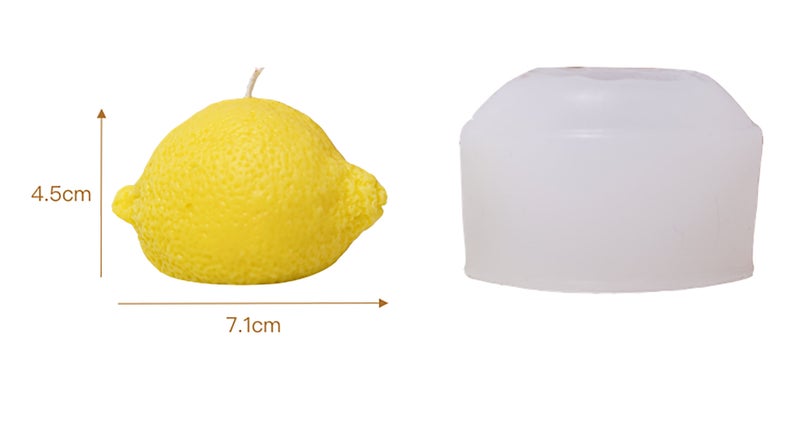 Lemon Candle Mold