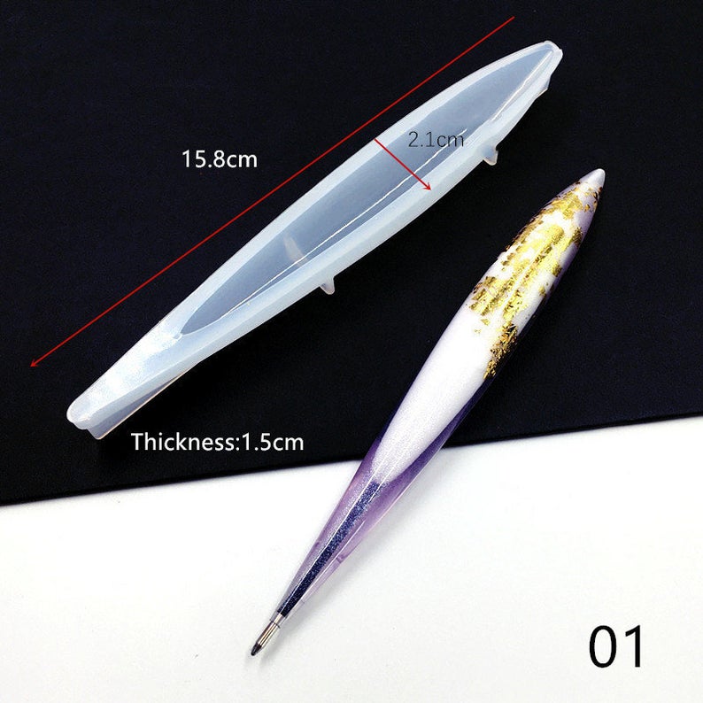 Resin Pen Holder Mold, Flower Pot Silicone Molds, Hexagonal Pen Holder  Mold, Diy Art Crafts Resin Mould Kit,1pc