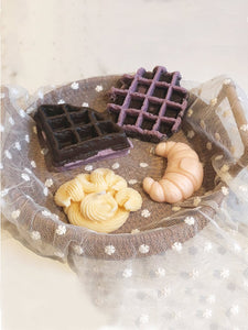 US Stock!Waffle Handmade Soap Mold- Silicone Material Handmade Candle Mold-Food Grade Material Baking Mold-Dessert-Bread Mold-Waffle-Chocolate mold