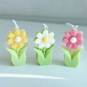 3D Flower Candle Silicone Mold/Tulip Flower Candle Mold/Sunflower Hyuna Flower